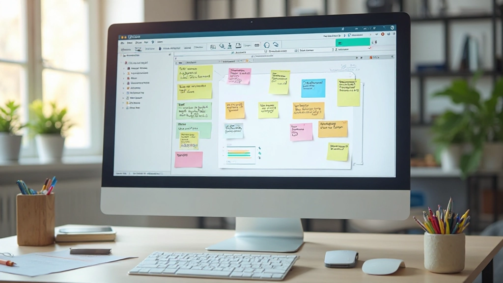Интерфейс приложения для создания и организации заметок с тегами и категориями